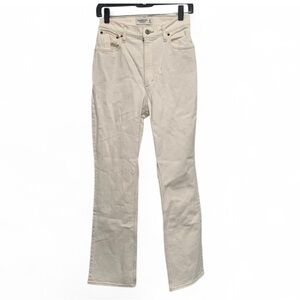 Abercrombie and Fitch Curve Love 70s Vintage Flare High Rise Jeans